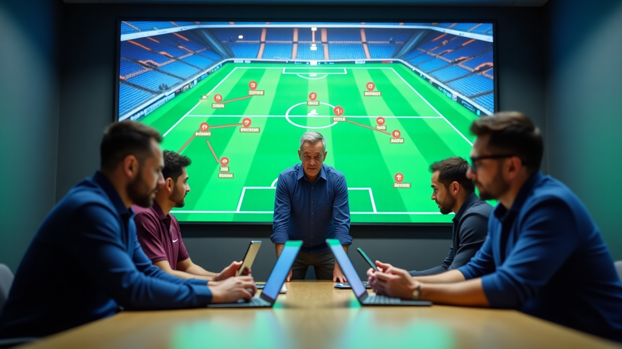 Team strategy planning session